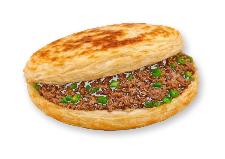 Pork Paratha Burger